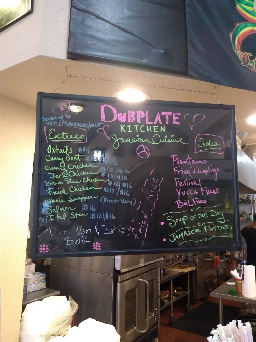 Menu Dubplate Kitchen & Jamaican Cuisine-8