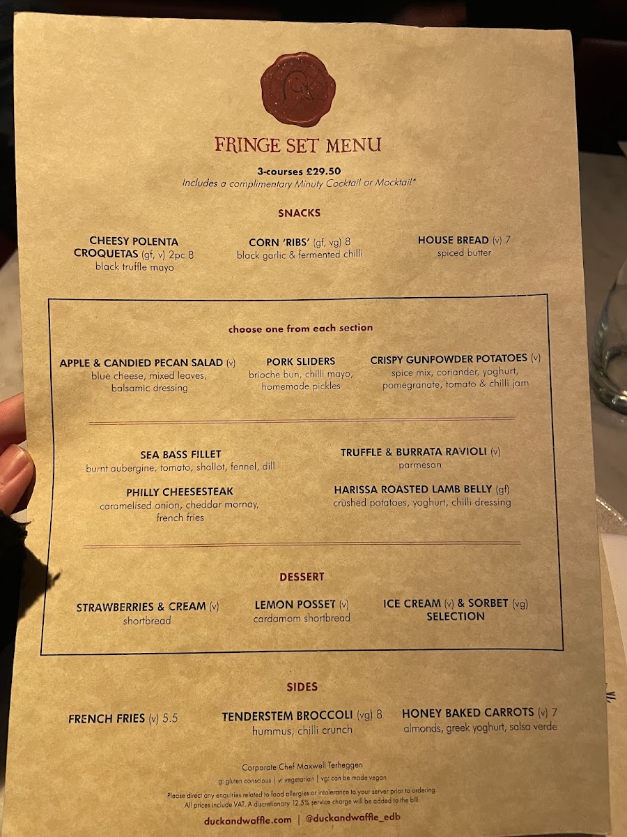 Menu Duck & Waffle-4
