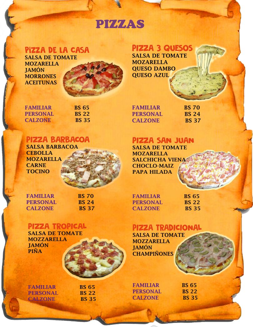 Menu Duende's Pizza-2