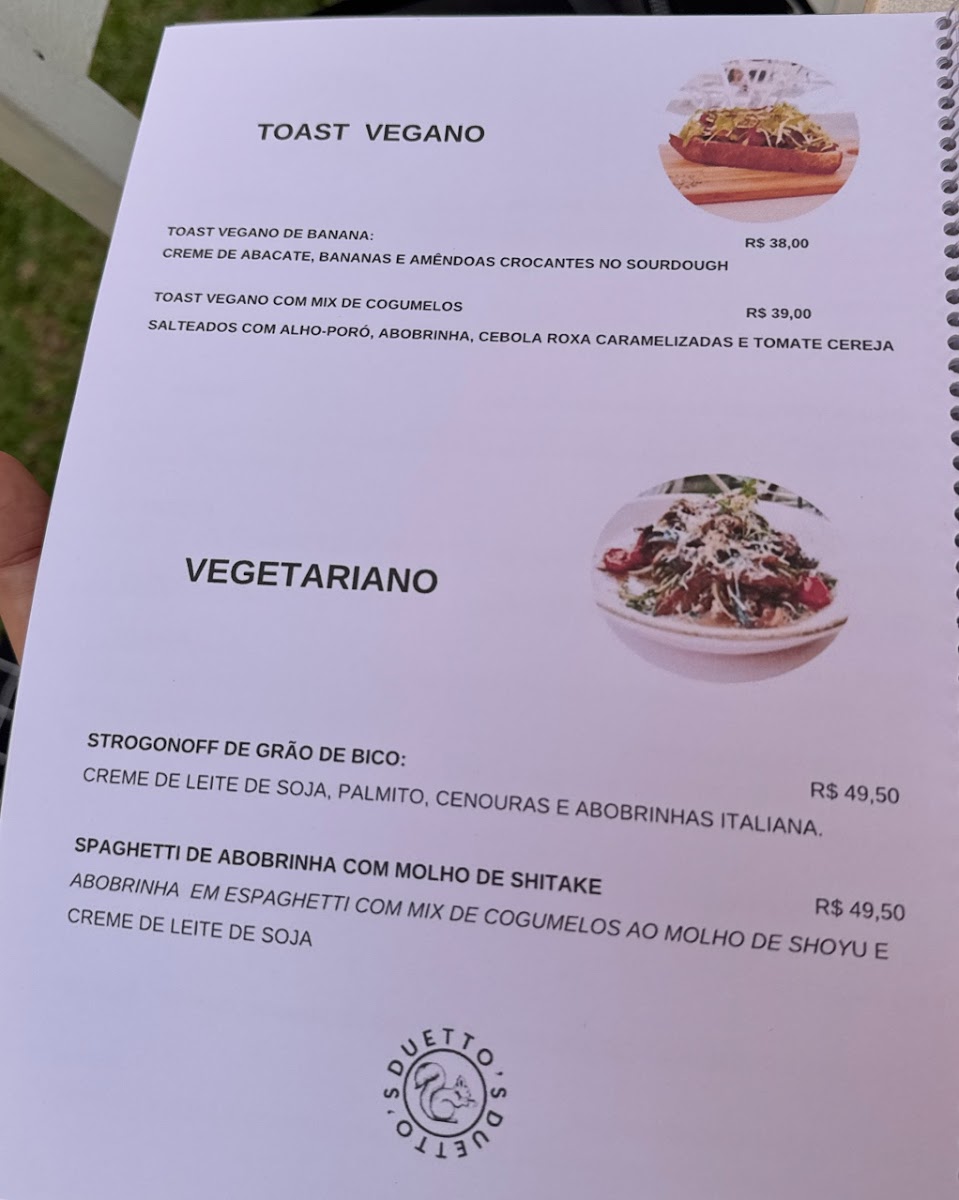 Menu Duetto's Bistrô E Café (Casa Da Princesa Isabel)-2