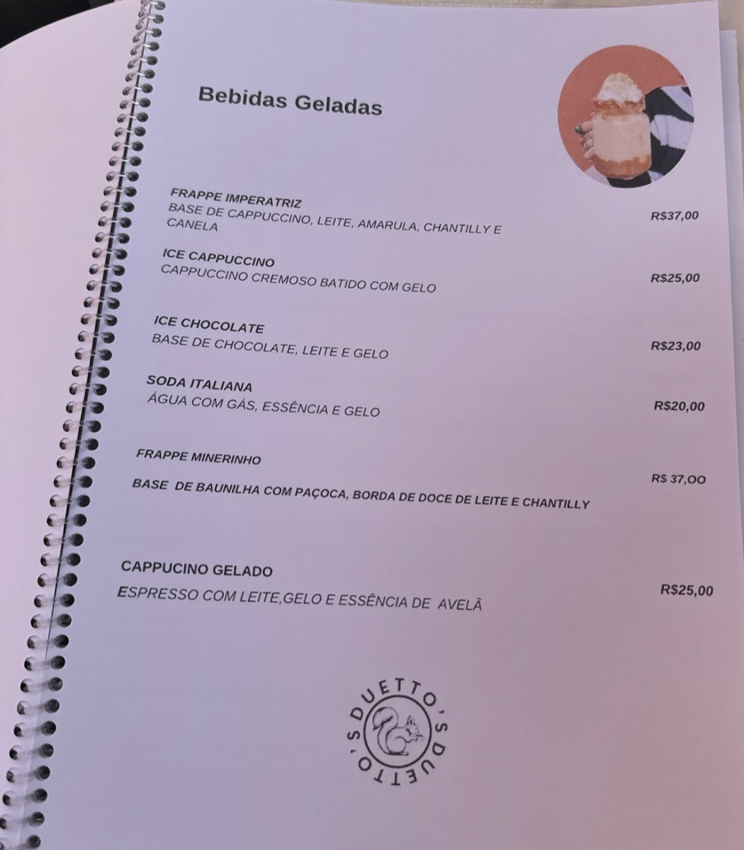 Menu Duetto's Bistrô E Café (Casa Da Princesa Isabel)-9