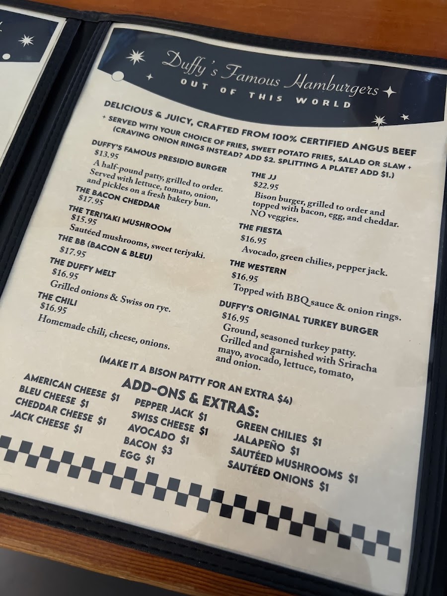 Menu Duffy's Tavern & Family Restaurant-6