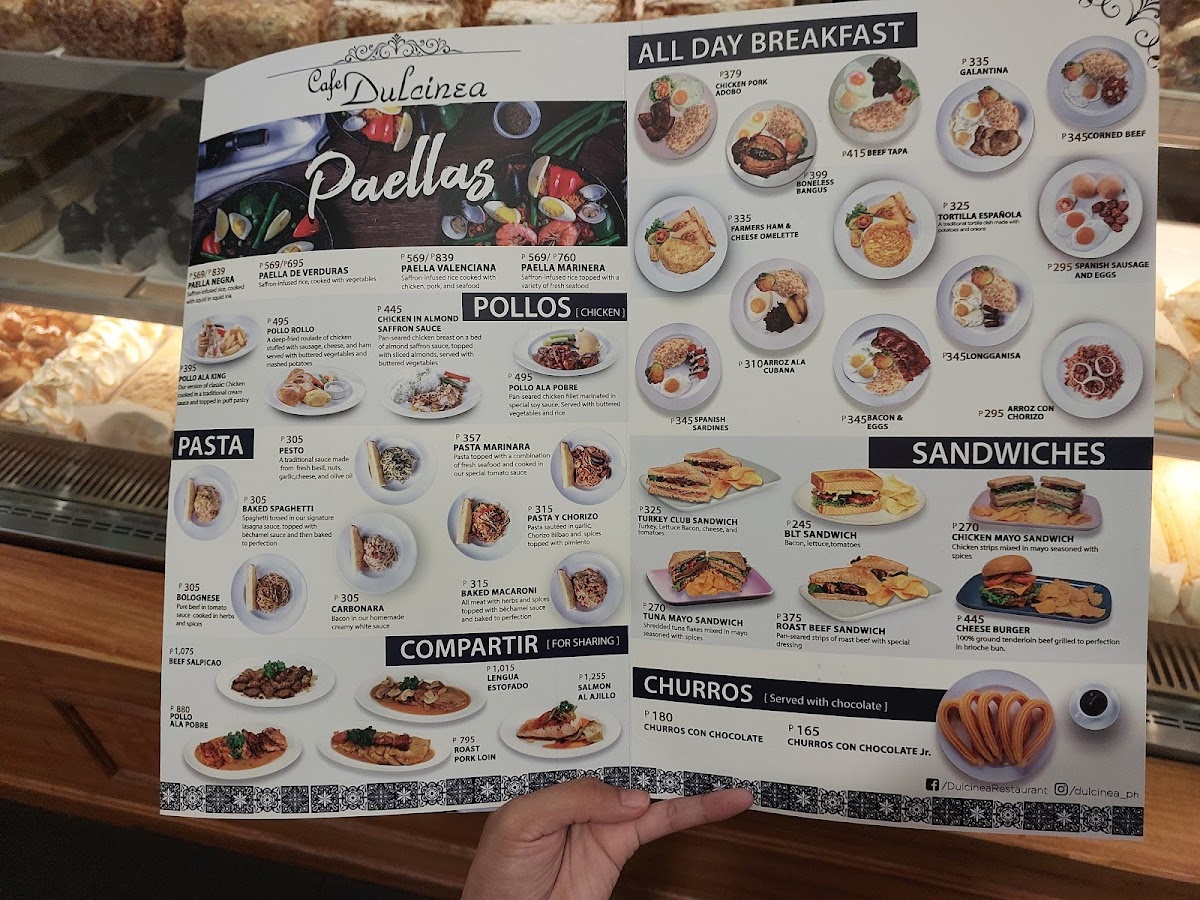 Menu Dulcinea-3