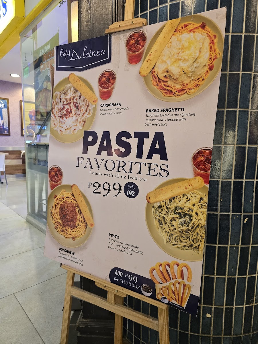 Menu Dulcinea-8