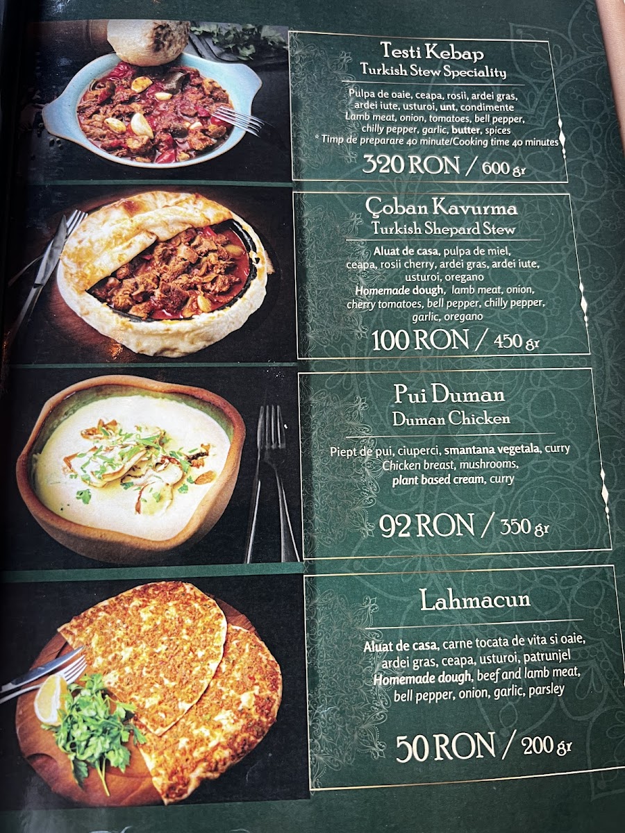 Menu Duman Herastrau-6