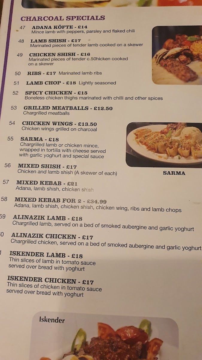 Menu Duman Turkish Mediterranean Grill Bar-4