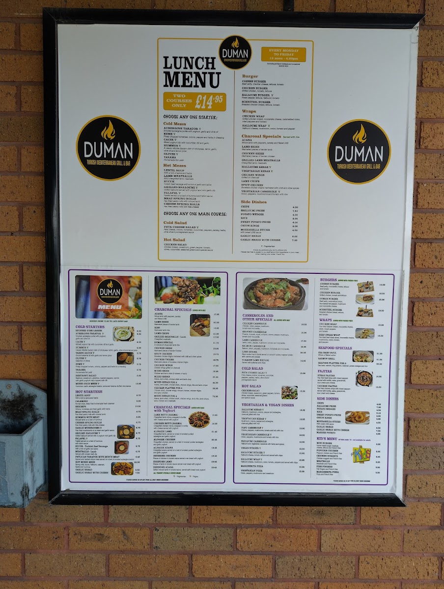 Menu Duman Turkish Mediterranean Grill Bar-9