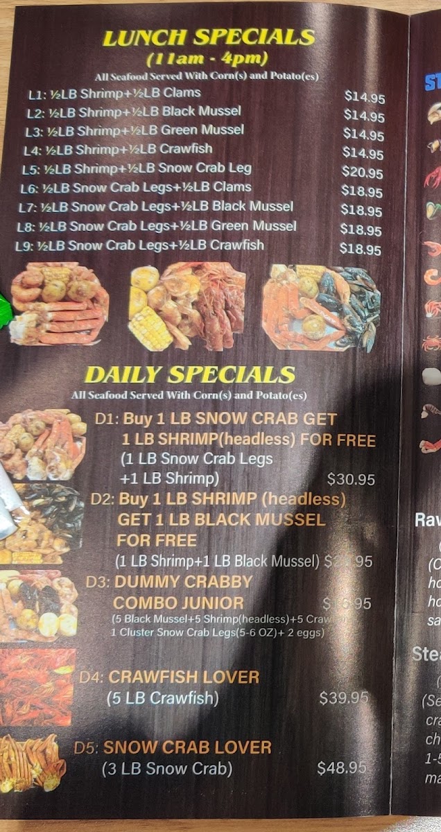 Menu Dummy Crabby Ii-2