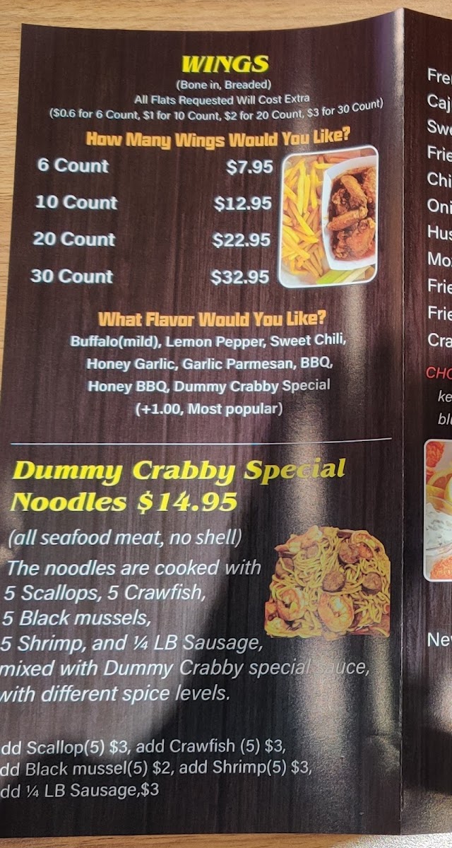 Menu Dummy Crabby Ii-4