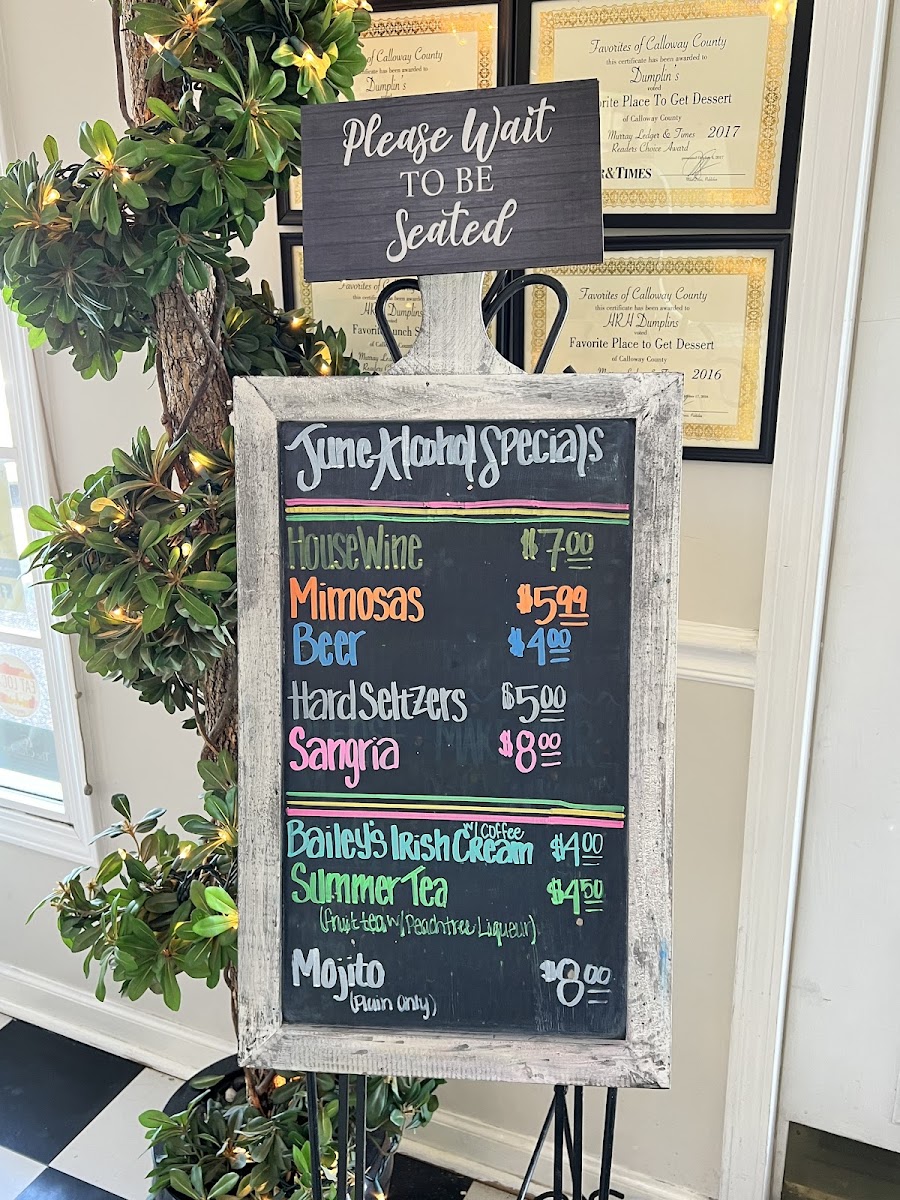 Menu Dumplin’S Of Murray-10