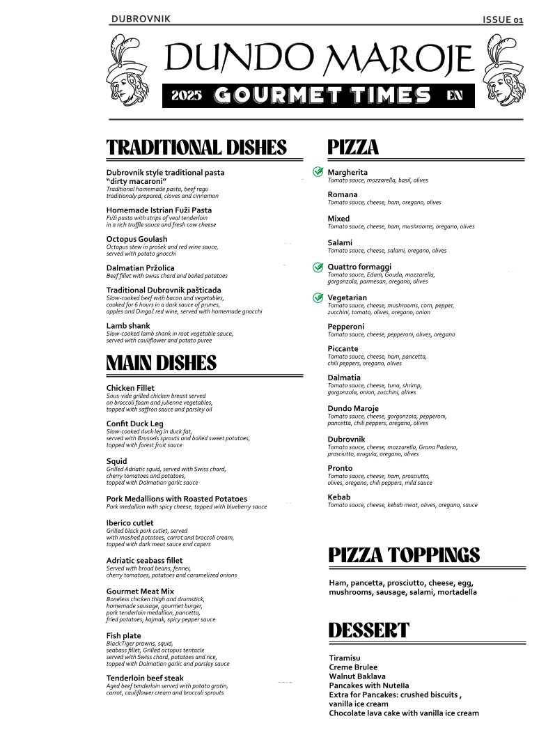 Menu Dundo Maroje-2