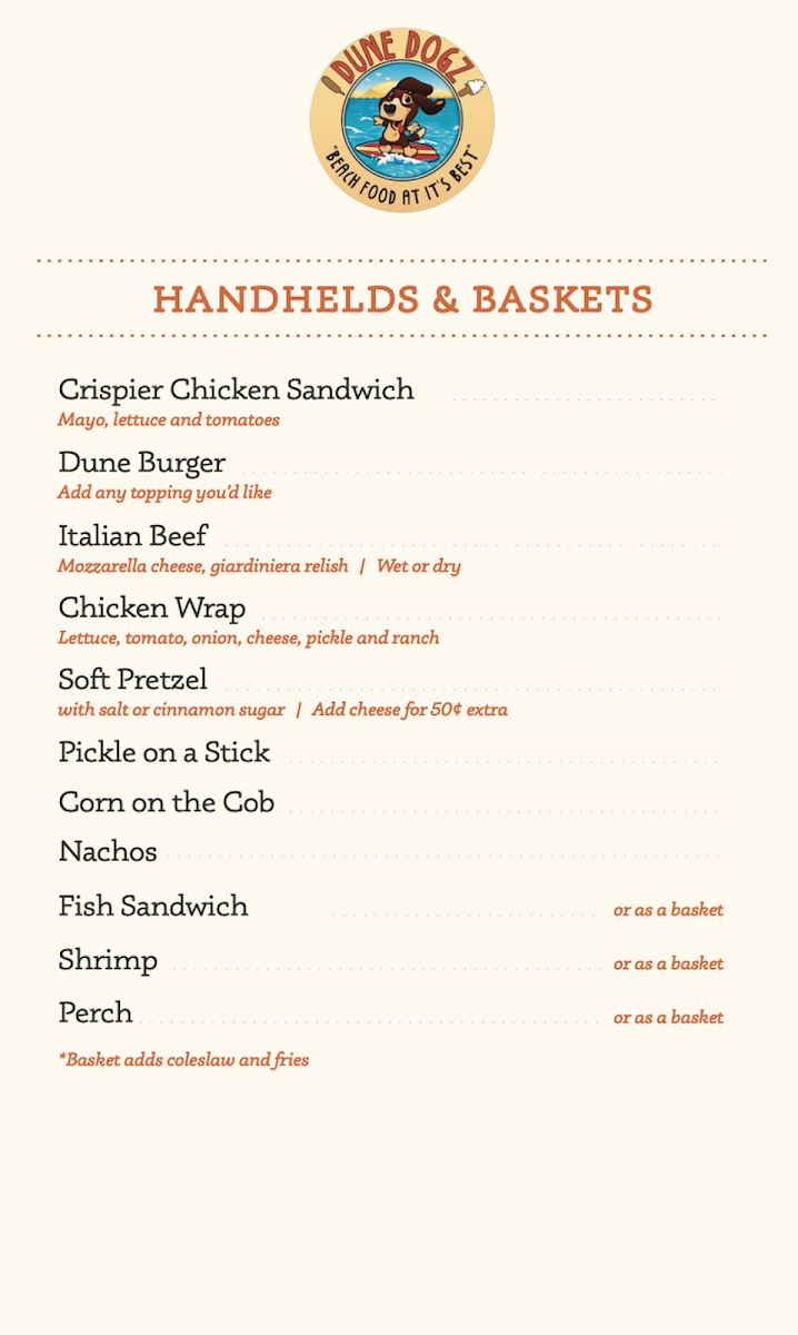 Menu Dune Dogz & Treats-1