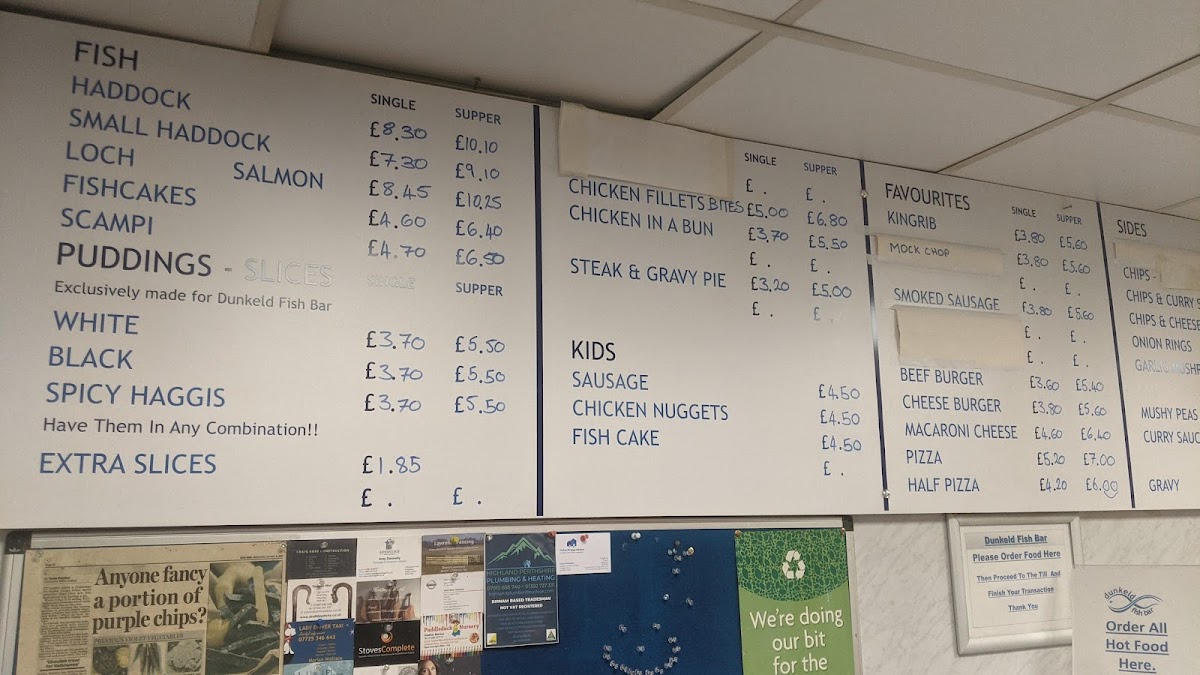 Menu Dunkeld Fish Bar-3