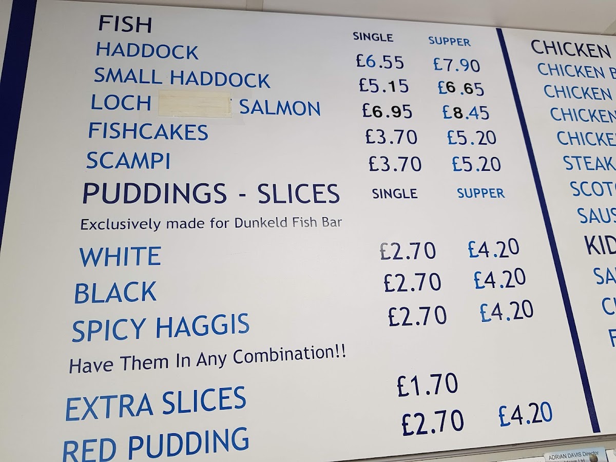 Menu Dunkeld Fish Bar-4