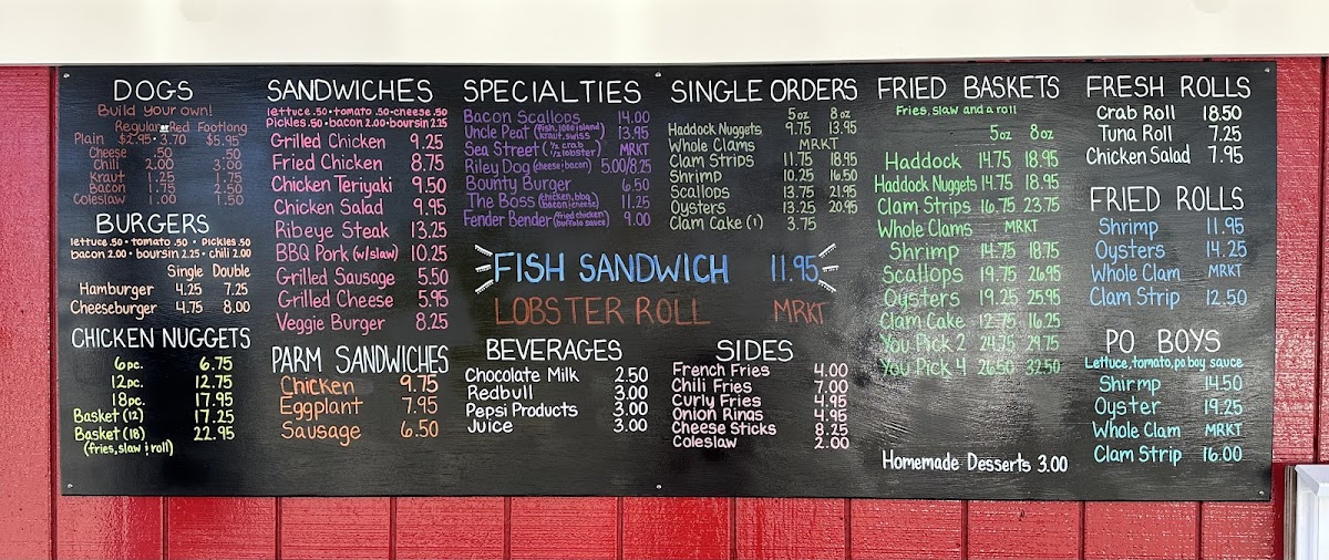 Menu Dunton's Doghouse-1