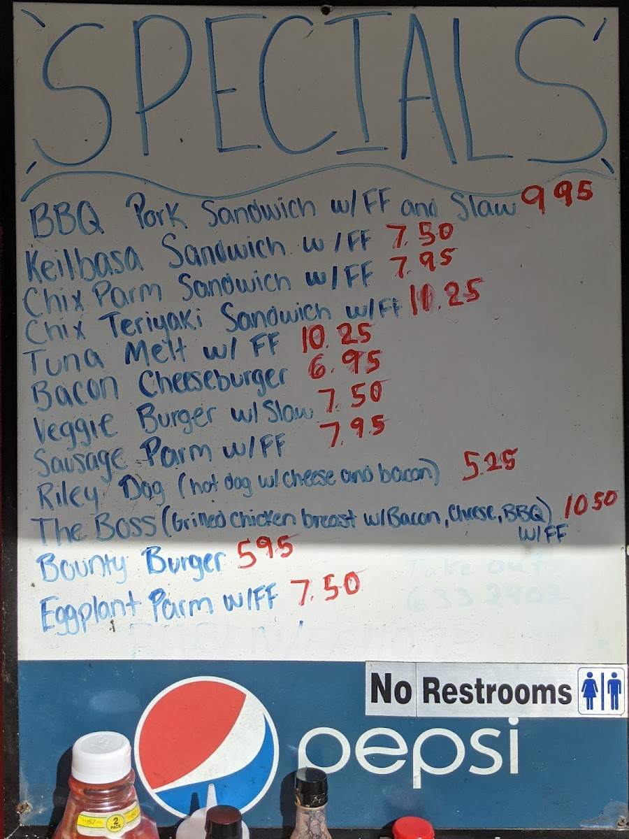 Menu Dunton's Doghouse-10