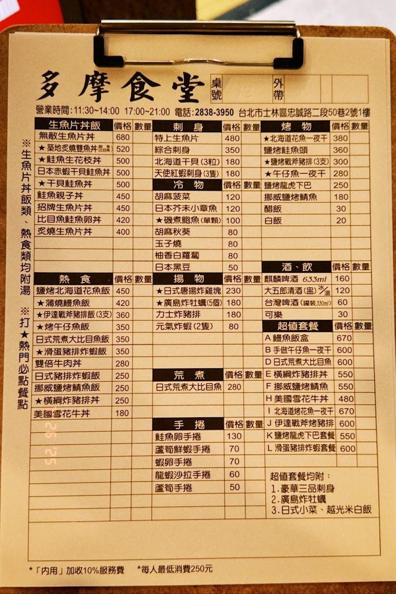 Menu Duomo Japanese Restaurant-3