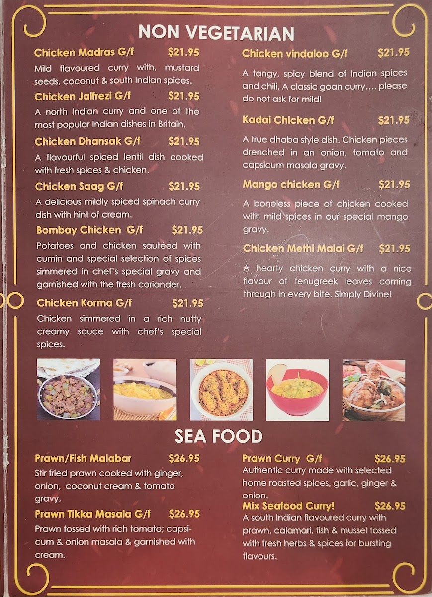 Menu Durga Indian Cuisine - Logan-3