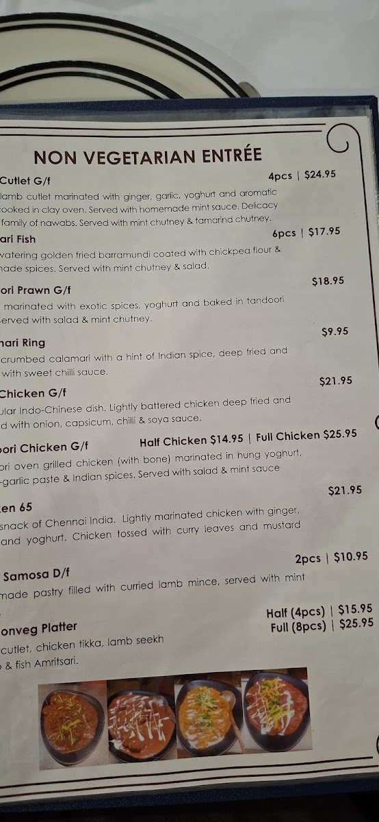 Menu Durga Indian Cuisine - Logan-4