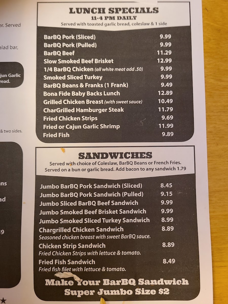 Menu Dustin's Bar-B-Q-3