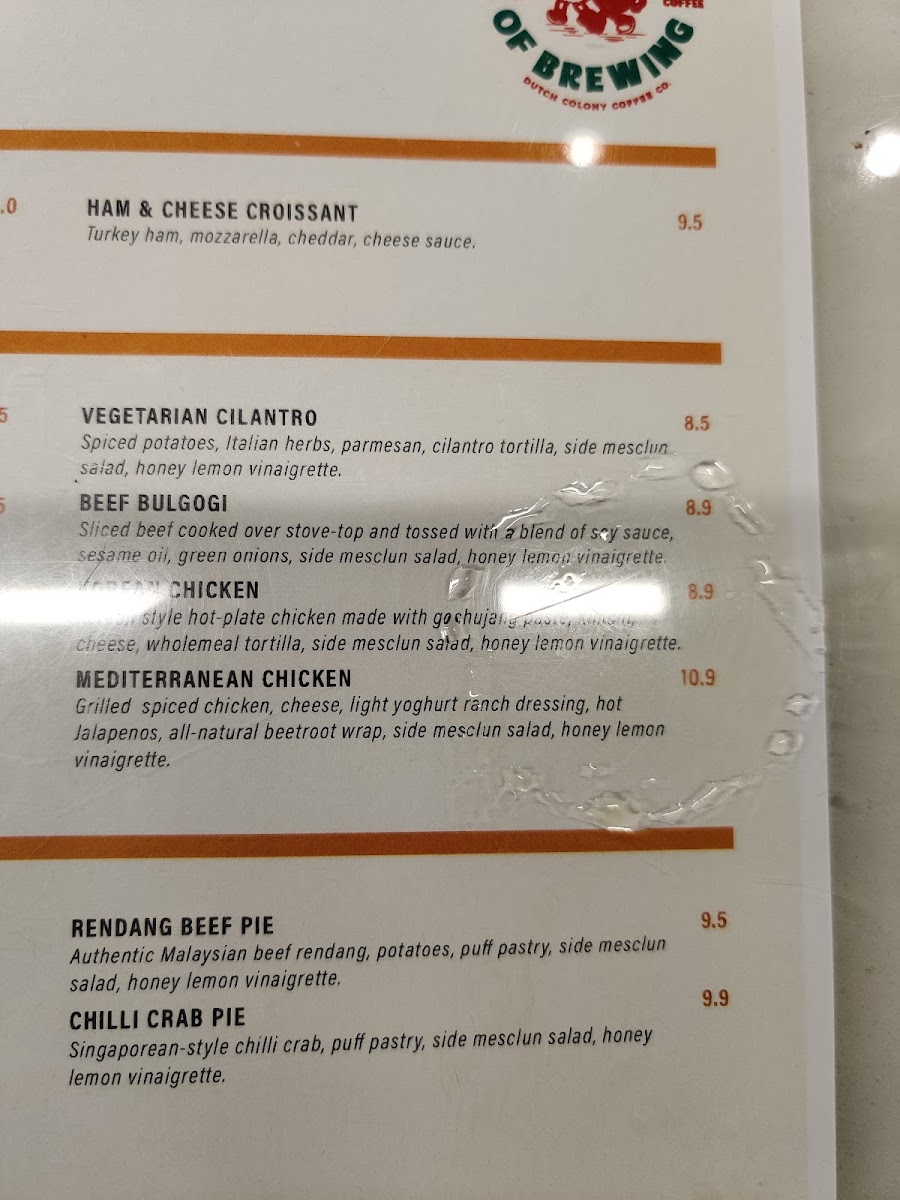 Menu Dutch Colony Coffee Co.-10