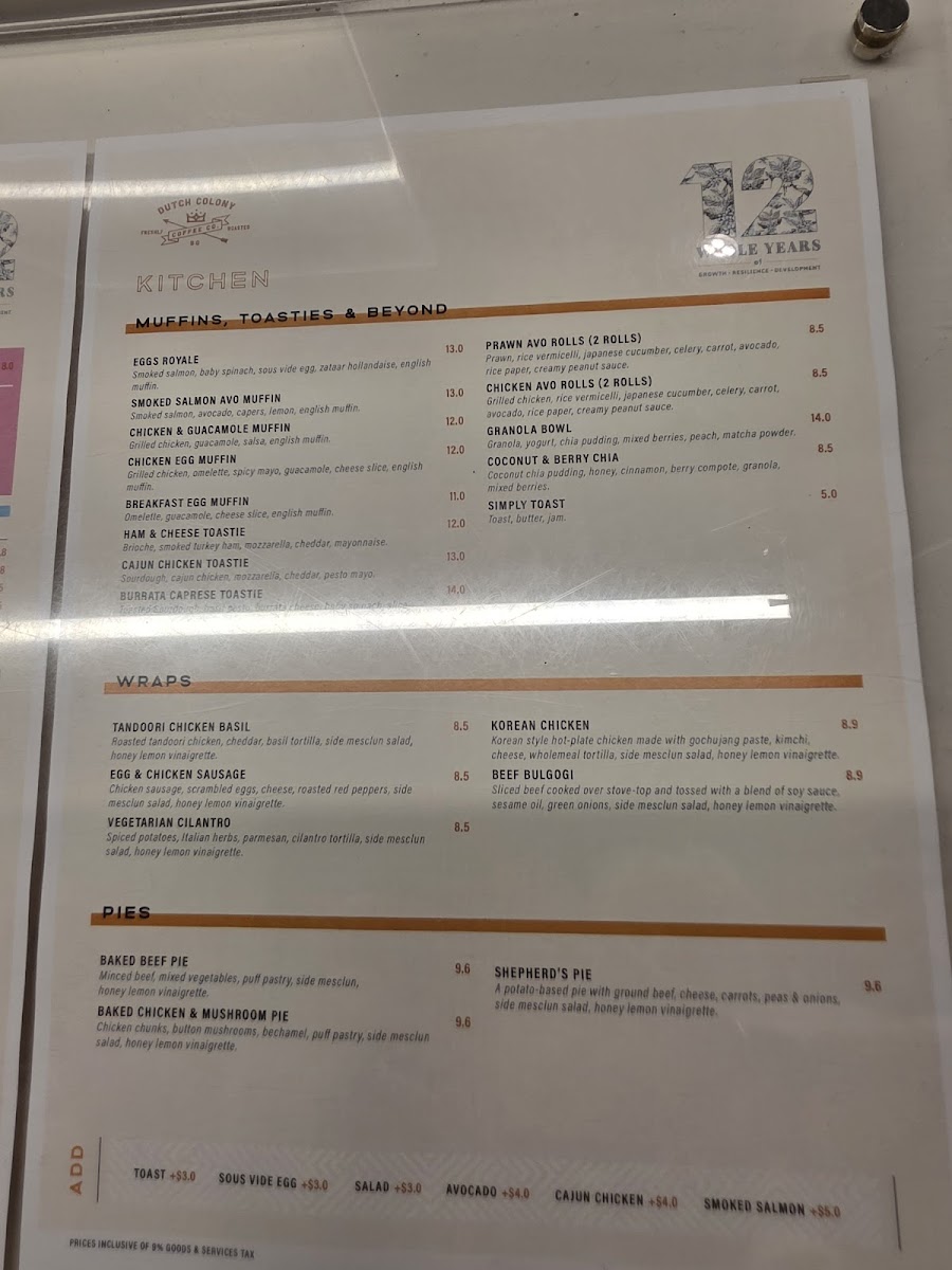 Menu Dutch Colony Coffee Co.-4