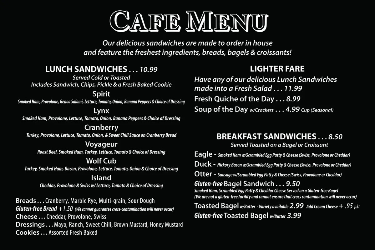 Menu Eagle River Roasters-2