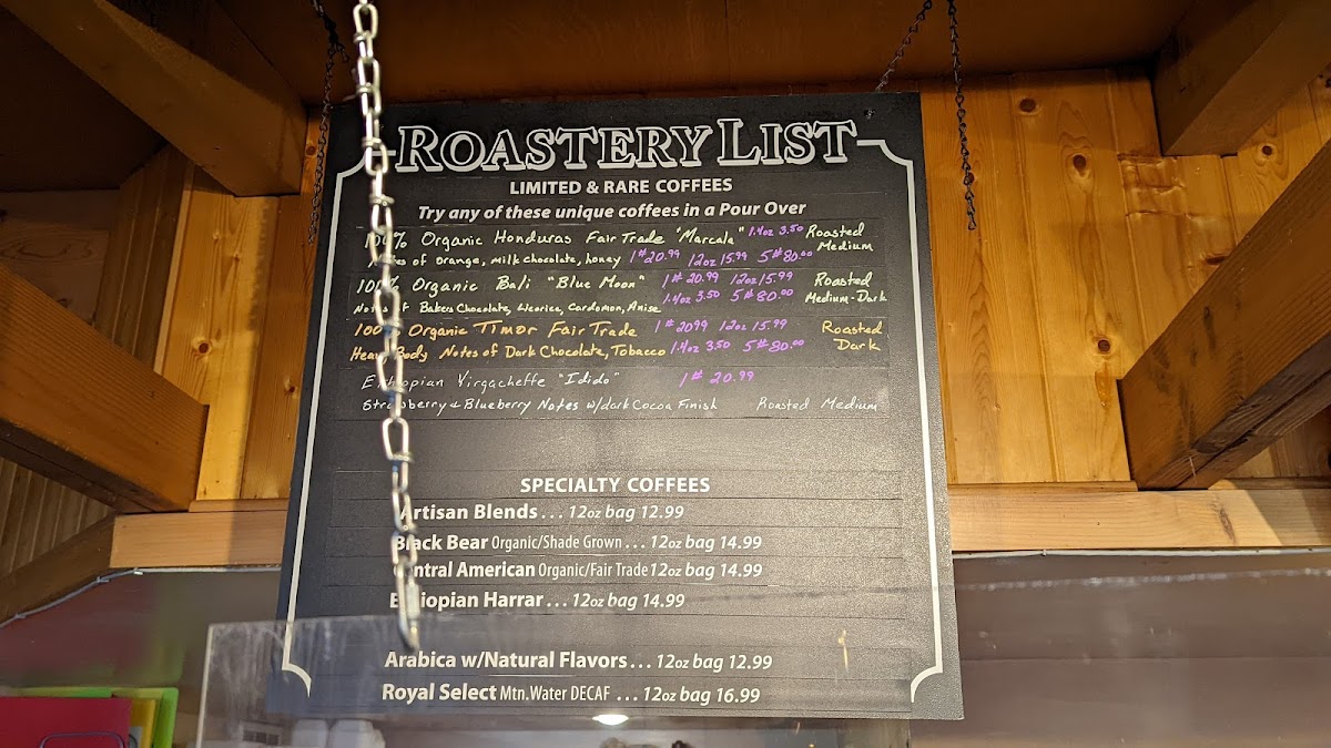 Menu Eagle River Roasters-7