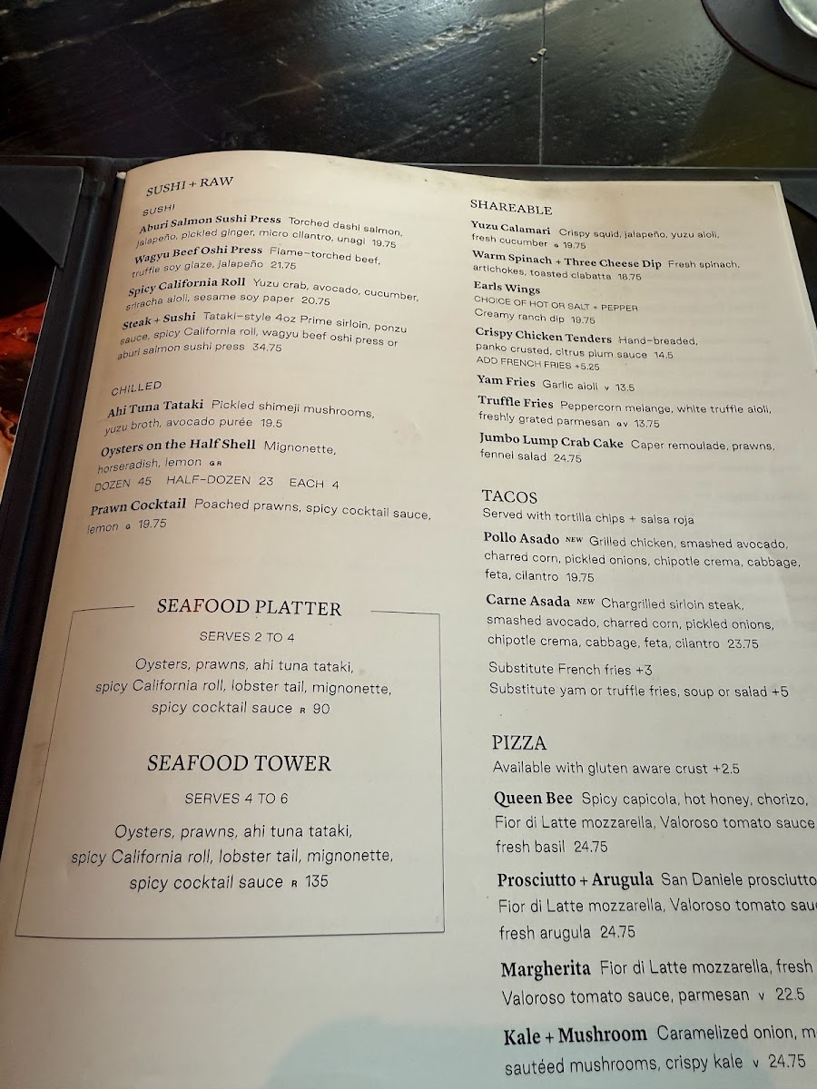 Menu Earls Kitchen + Bar-1