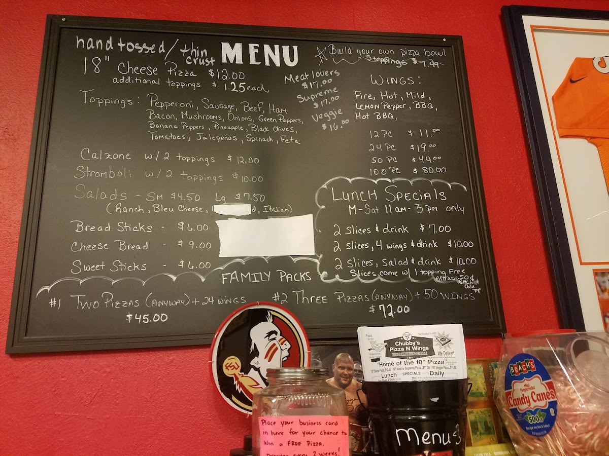 Menu East Hill Pizza-5