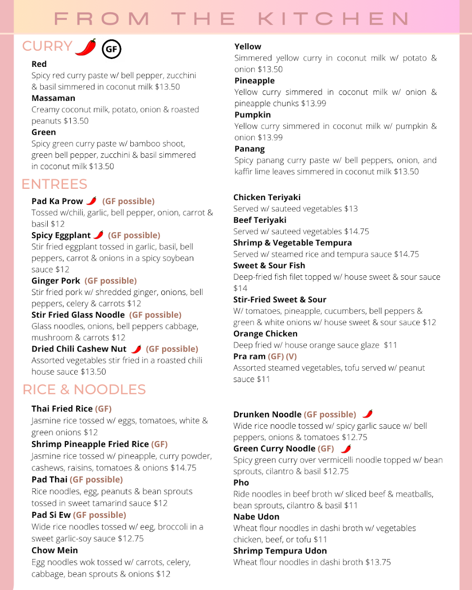 Menu East Moon Sushi & Grill-5