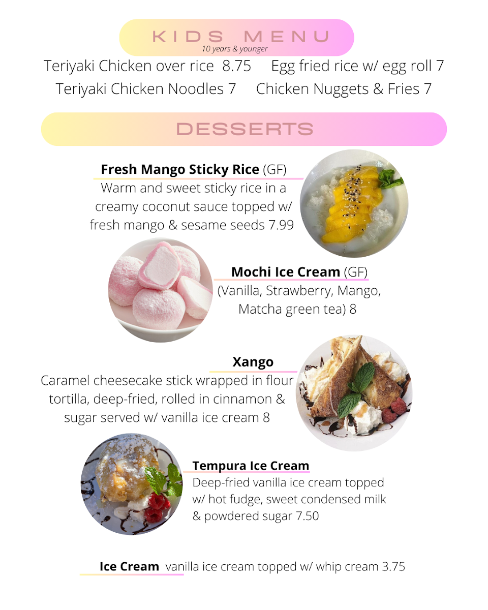 Menu East Moon Sushi & Grill-6
