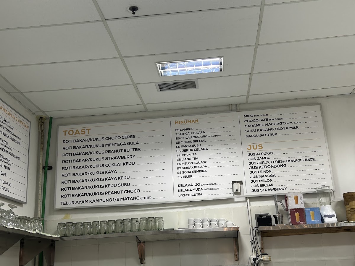 Menu Eastern Kopi Tm - Sms-8