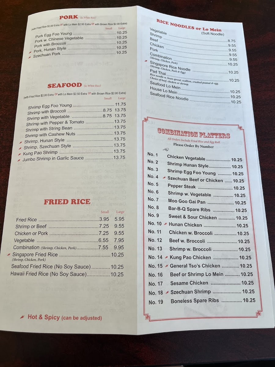 Menu Eastern Restaurant-6