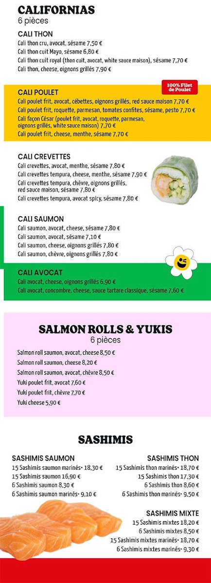 Menu Easy Sushi - Marseille-2