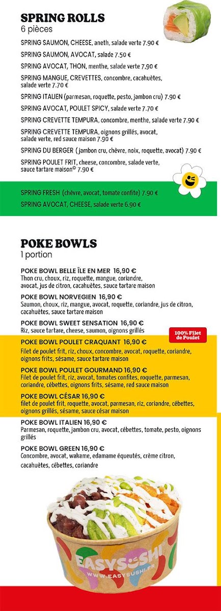 Menu Easy Sushi - Marseille-6
