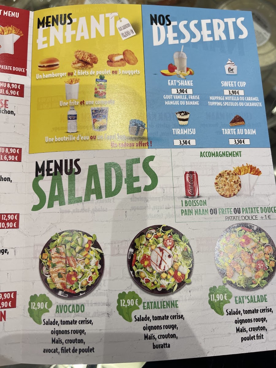 Menu Eat Chicken Boulogne-7