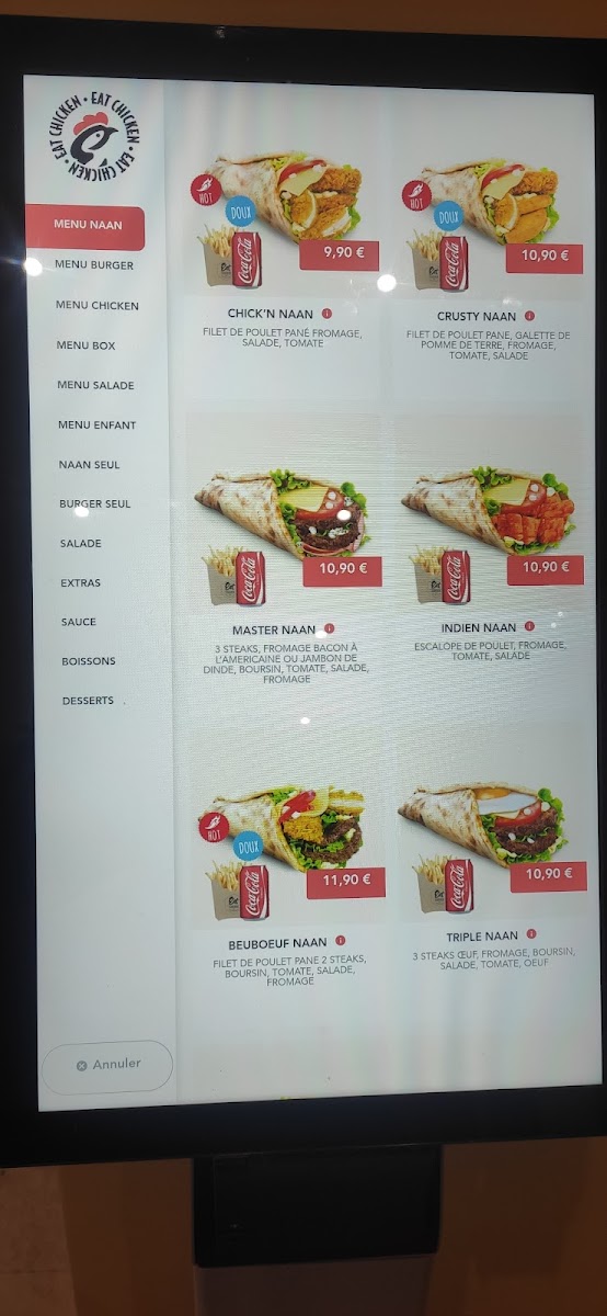 Menu Eat Chicken Boulogne-8