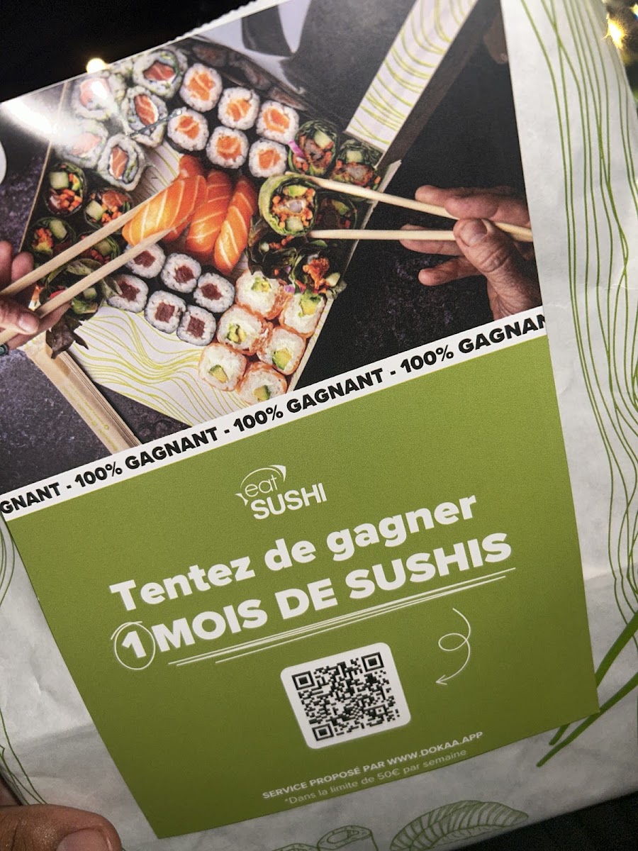 Menu Eat Sushi - Fort De France-2