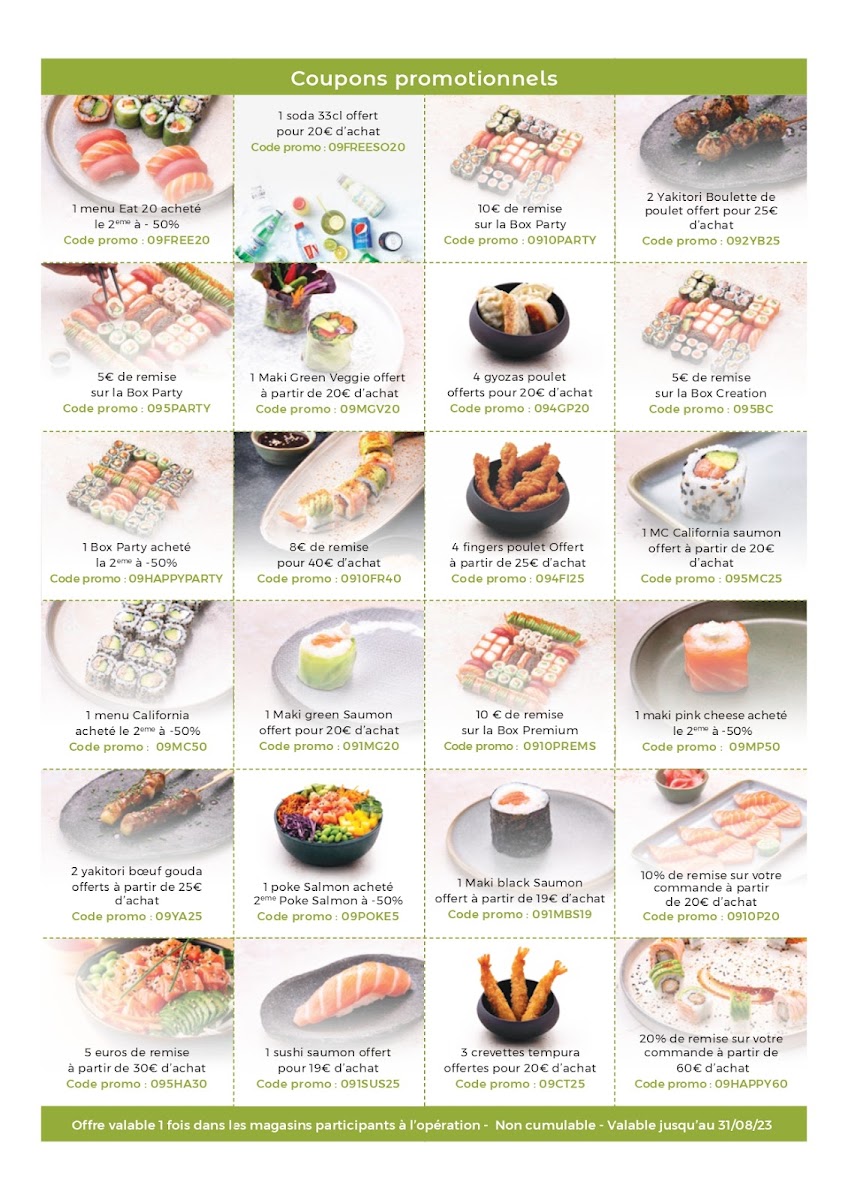 Menu Eat Sushi Villeneuve D'ascq-1