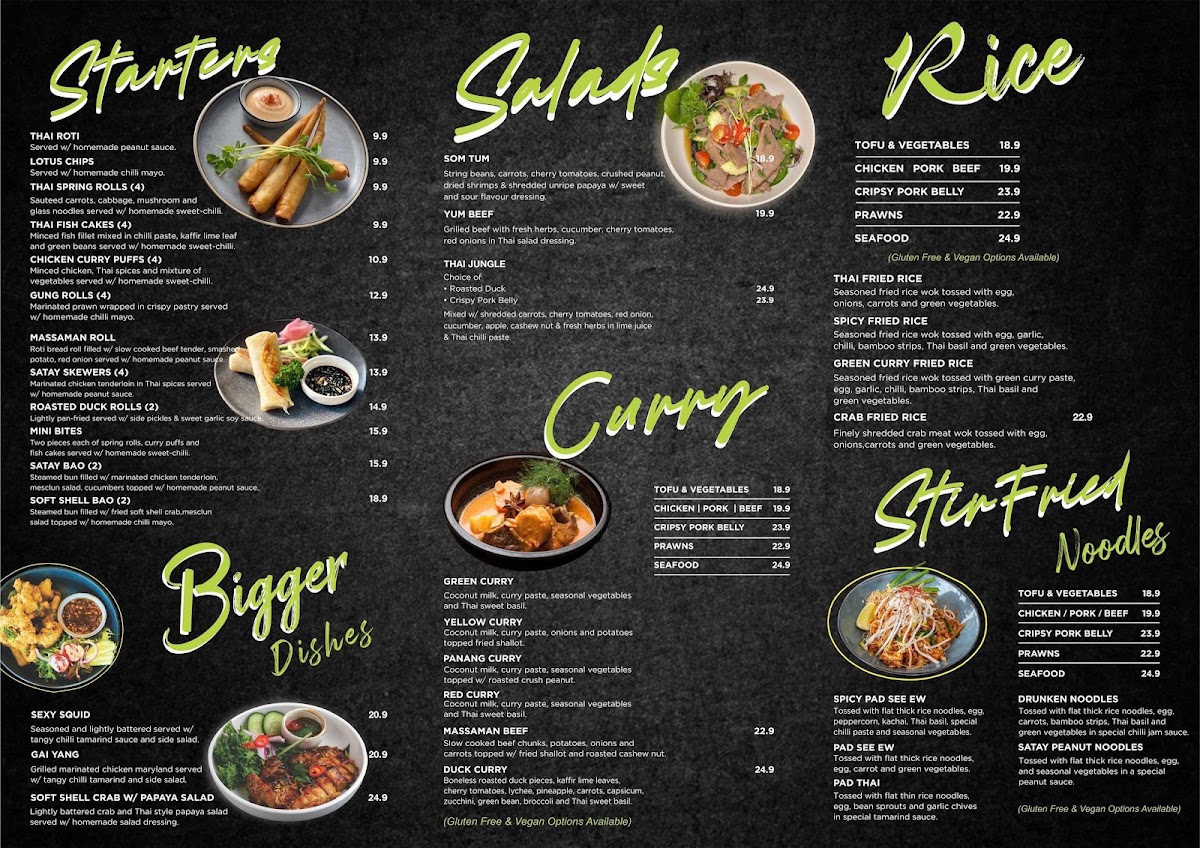 Menu Eat @ Thai Springfield-1