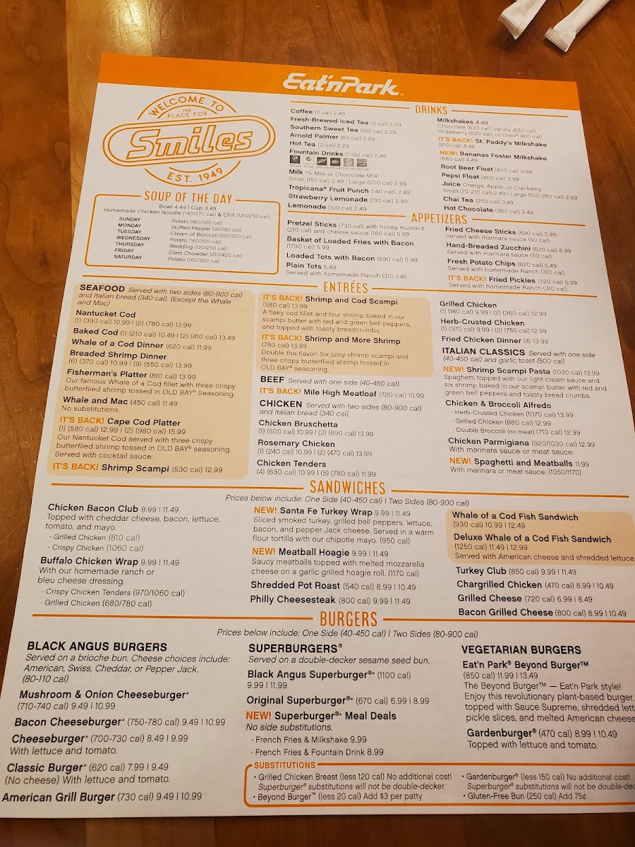 Menu Eat'n Park-1