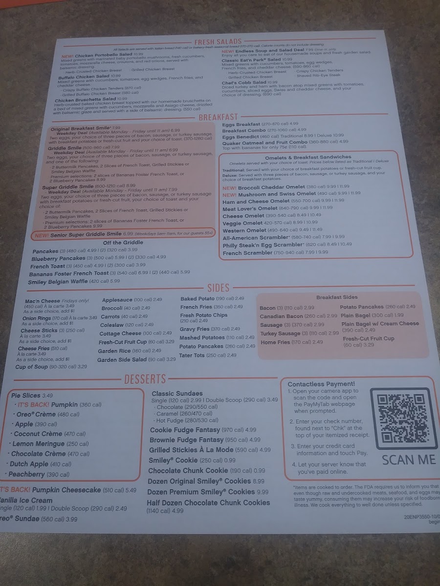 Menu Eat'n Park-4