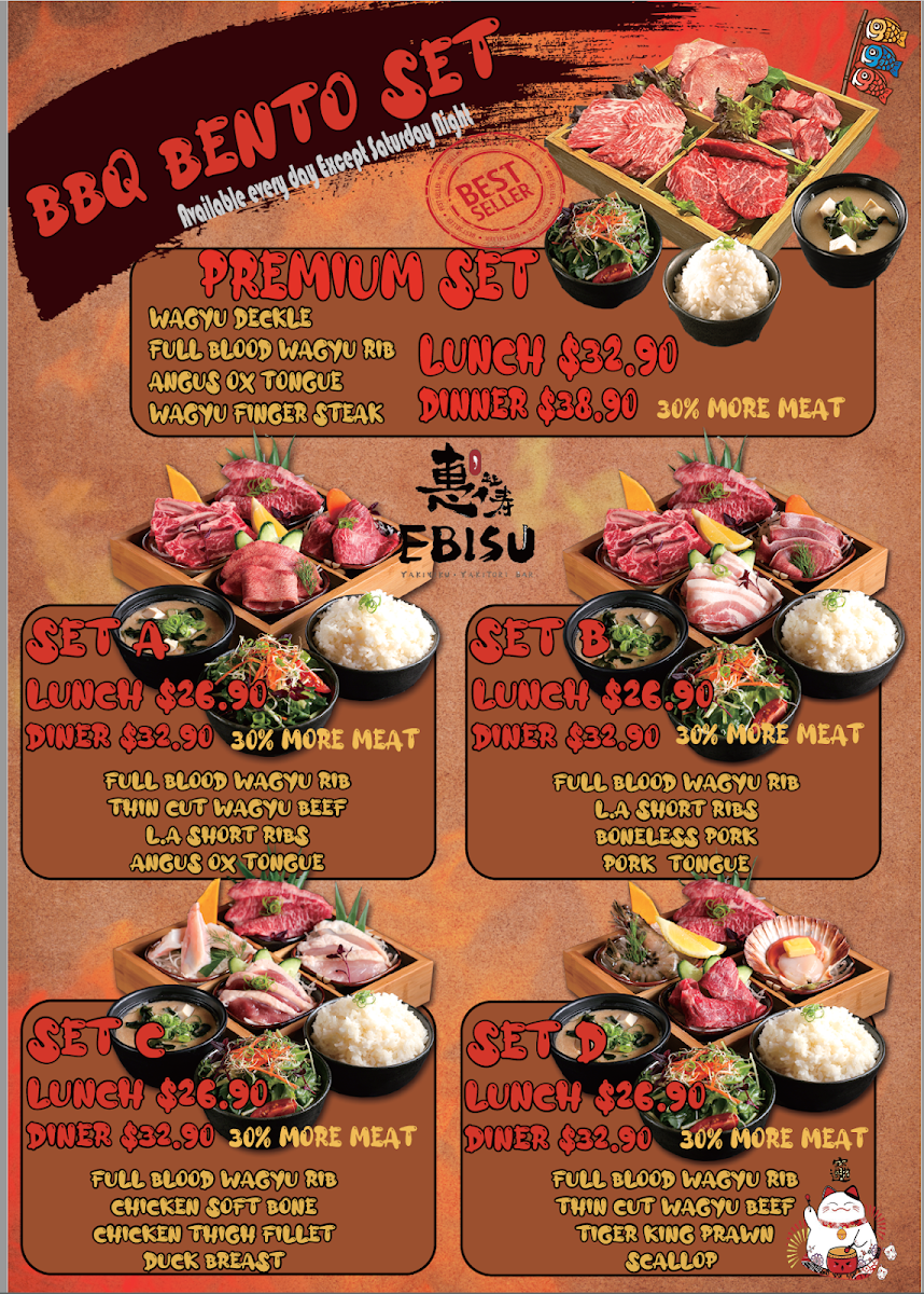 Menu Ebisu Yakiniku & Yakitori 恵比寿 焼肉 焼き鳥-3