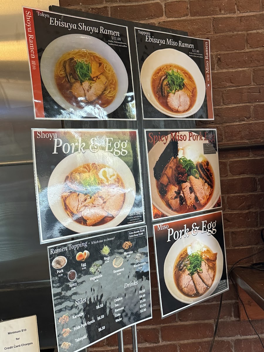 Menu Ebisuya Japanese Noodle House-2