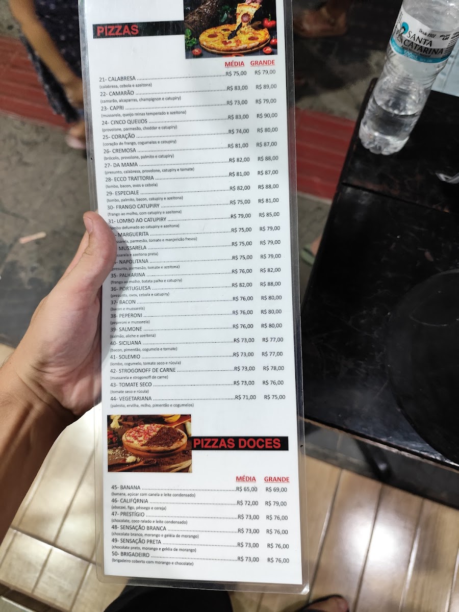Menu Ecco Trattoria-1