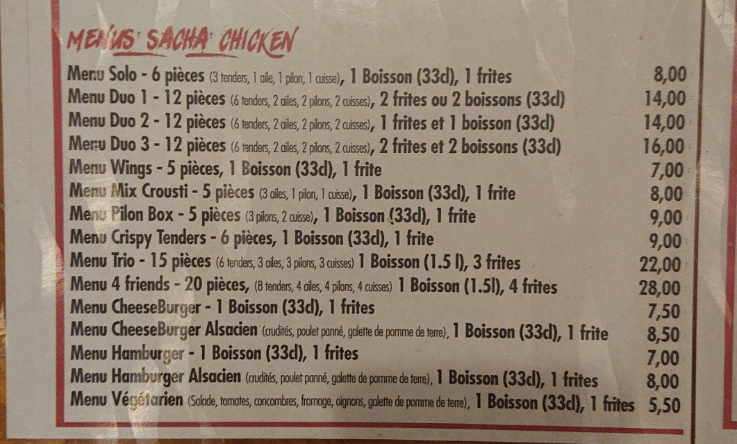 Menu Ecko Chicken-Koenigshoffen-5