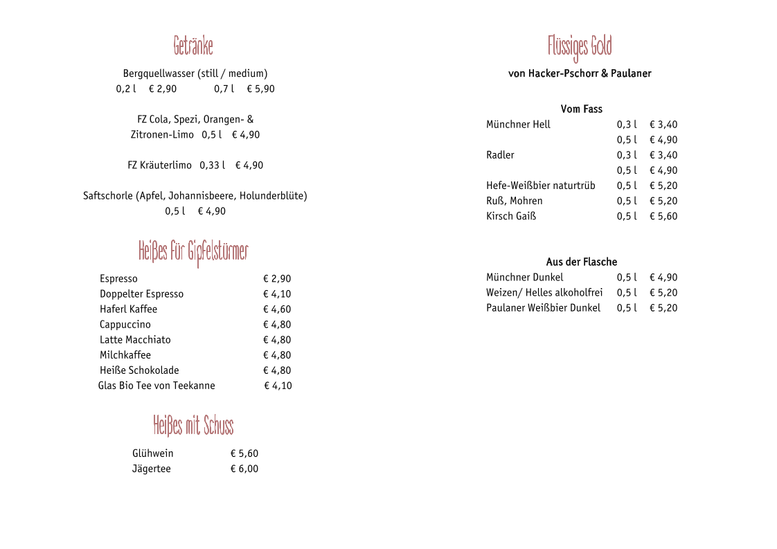Menu Edelsberghütte – Berghütte & Chalet In Pfronten-3