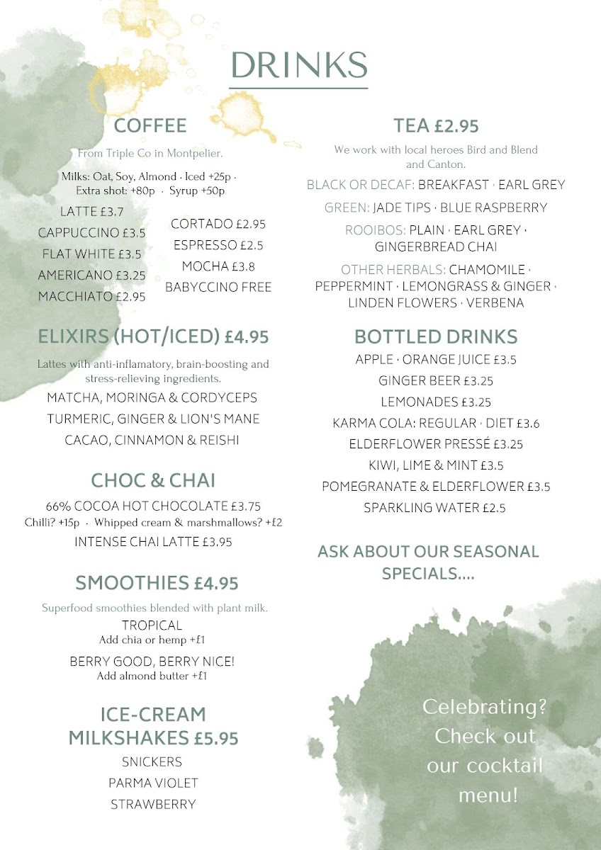 Menu Eden Café Clifton-5