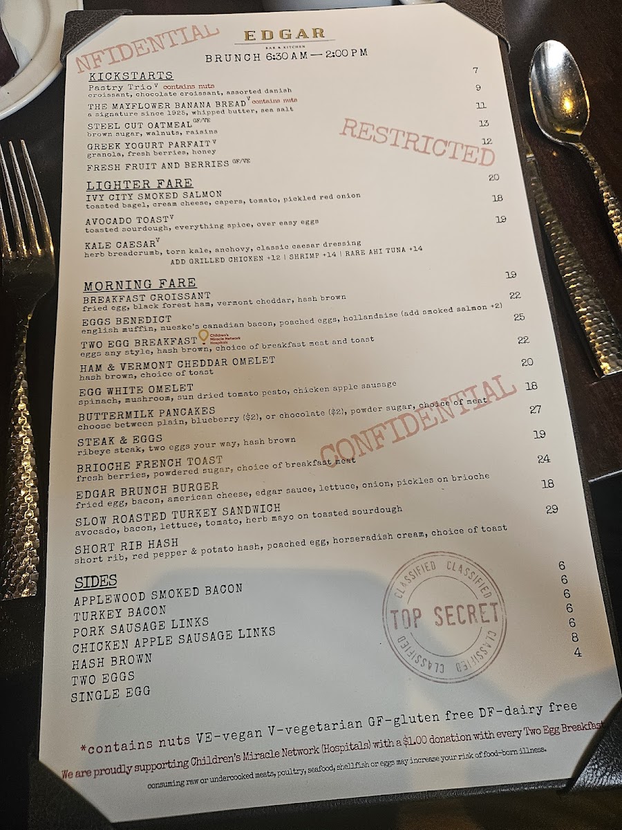 Menu Edgar Bar & Kitchen-2
